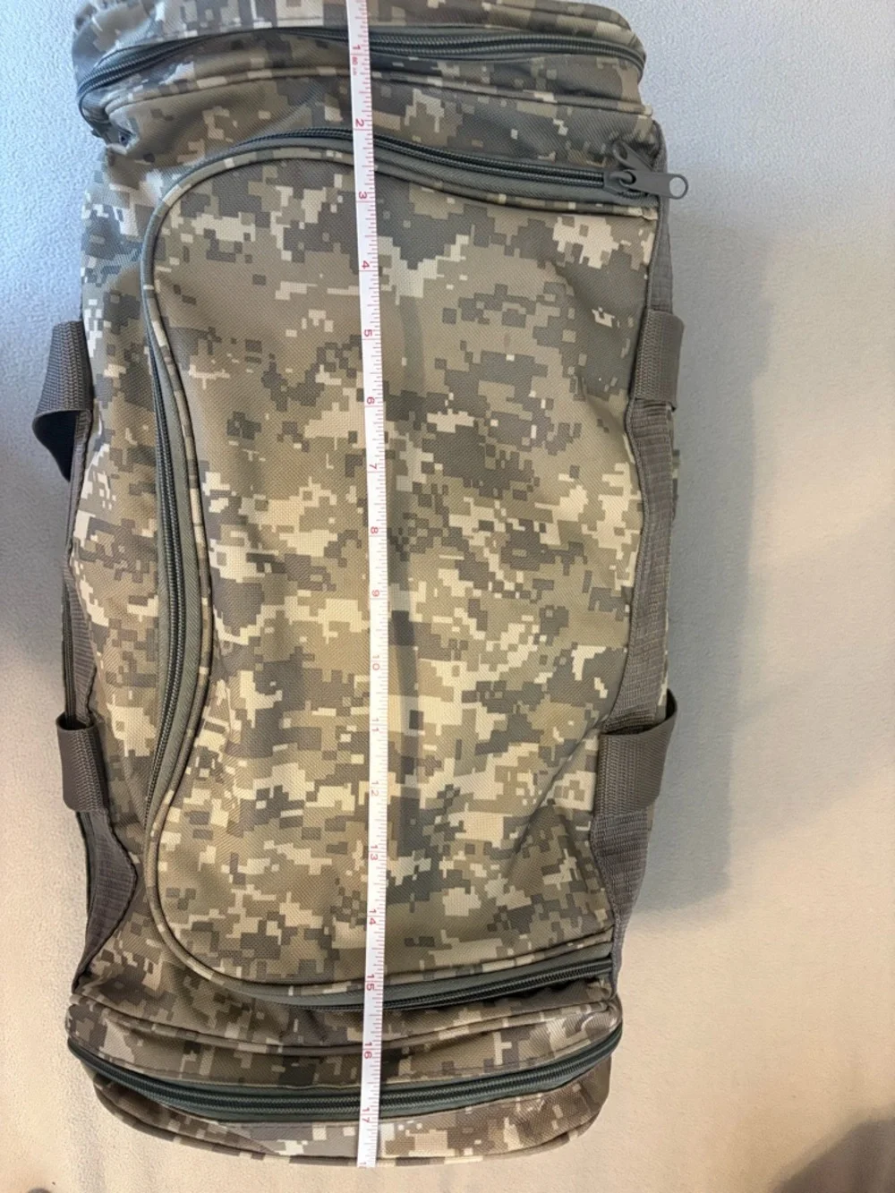 NRA Digital Camo Duffle Bag Tactical Gym Travel Hunting Multi Pocket